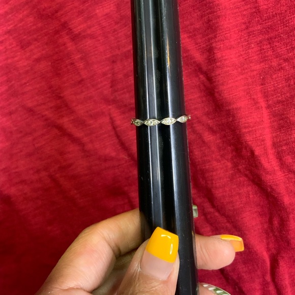 Elegant CZ Sterling Silver 925 Ring - Picture 6 of 6